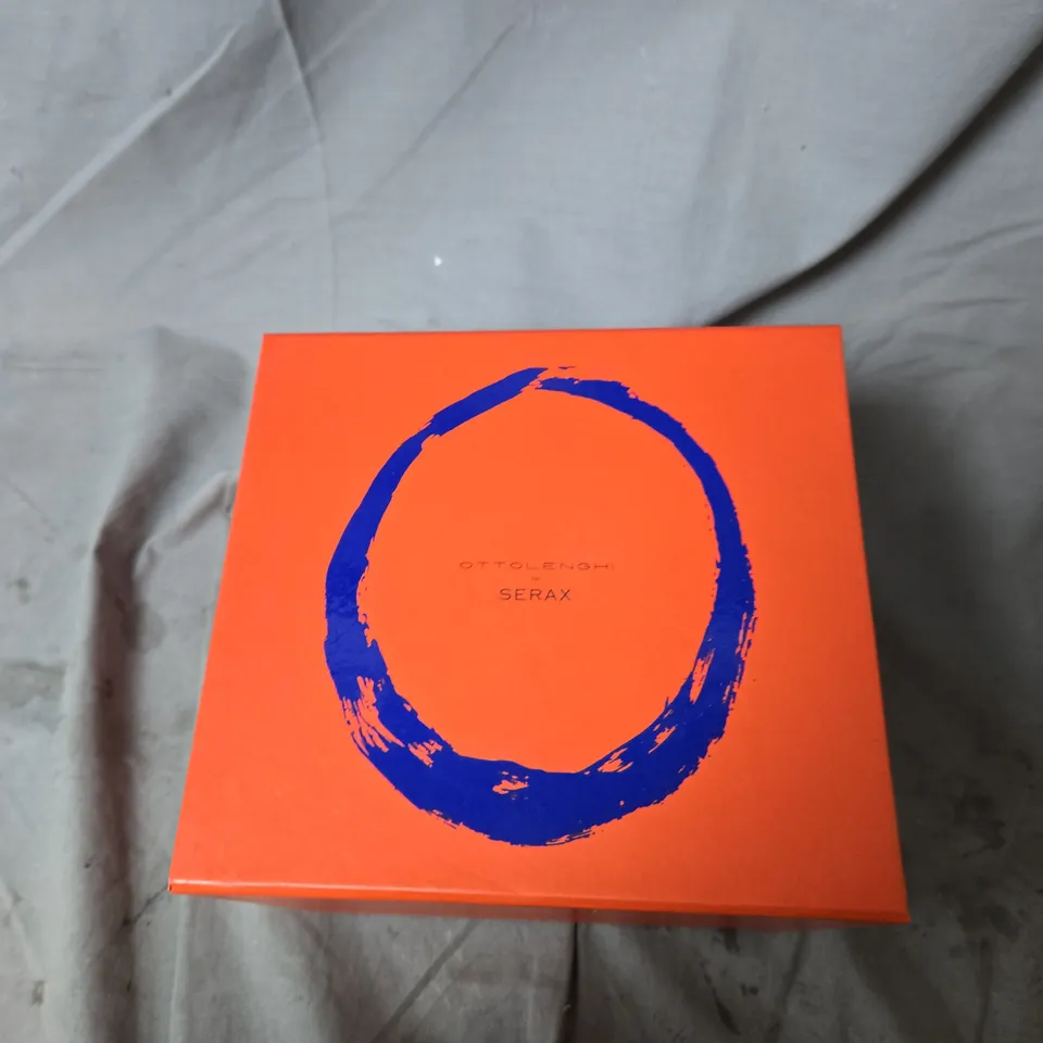 OTTOLENGHI FOR SERAX BOWL  - AZURE SWIRL-STRIPES RED, 15 CM, SET OF 4