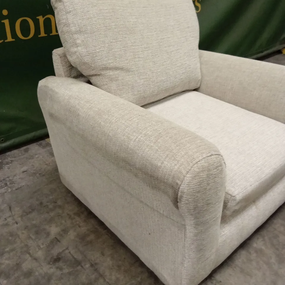 BAILEY FABRIC ARMCHAIR - STONE