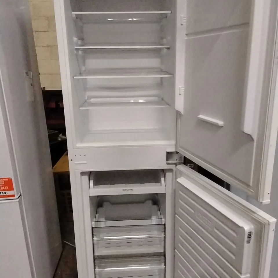 ELECTRIQ 235 LITRE 177CM 50/50 INTEGRATED FRIDGE FREEZER - WHITE WITH SLIDING DOOR HINGE