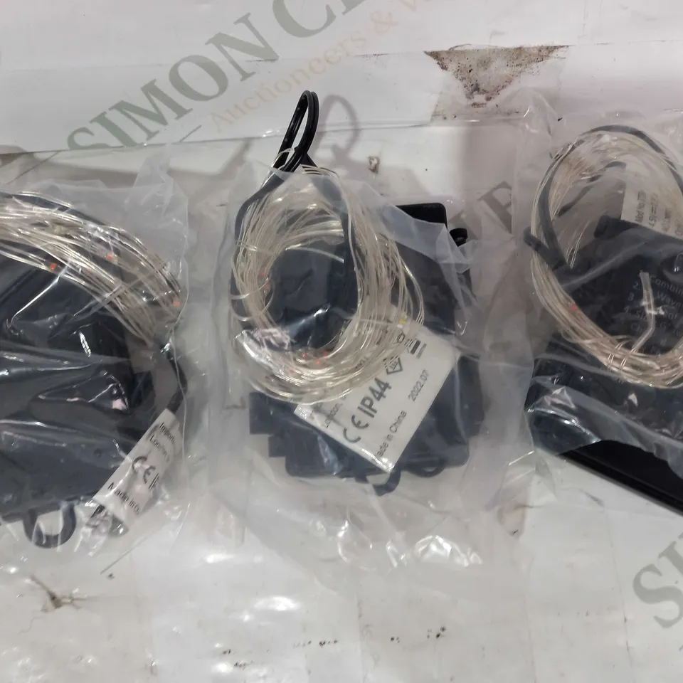 HOME REFLECTIONS INDOOR/OUTDOOR SET OF 3 4M LIGHT STRANDS WITH REMOTE