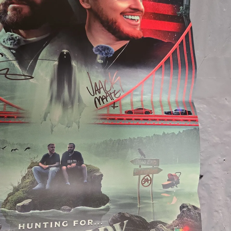 HUNTING FOR... THE WHITE LADY OF STOW LAKE – POSTER (SIGNED)