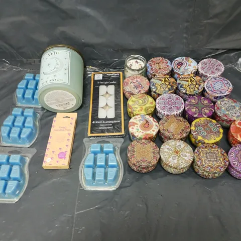 BOX OF APPROXIMATELY 8 ASSORTED ITEMS TO INCLUDE - CANDLES AND WAX MELTS ETC.  