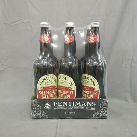 FENTIMANS GINGER BEER MULTIPACK (6 X 750ML BOTTLES)