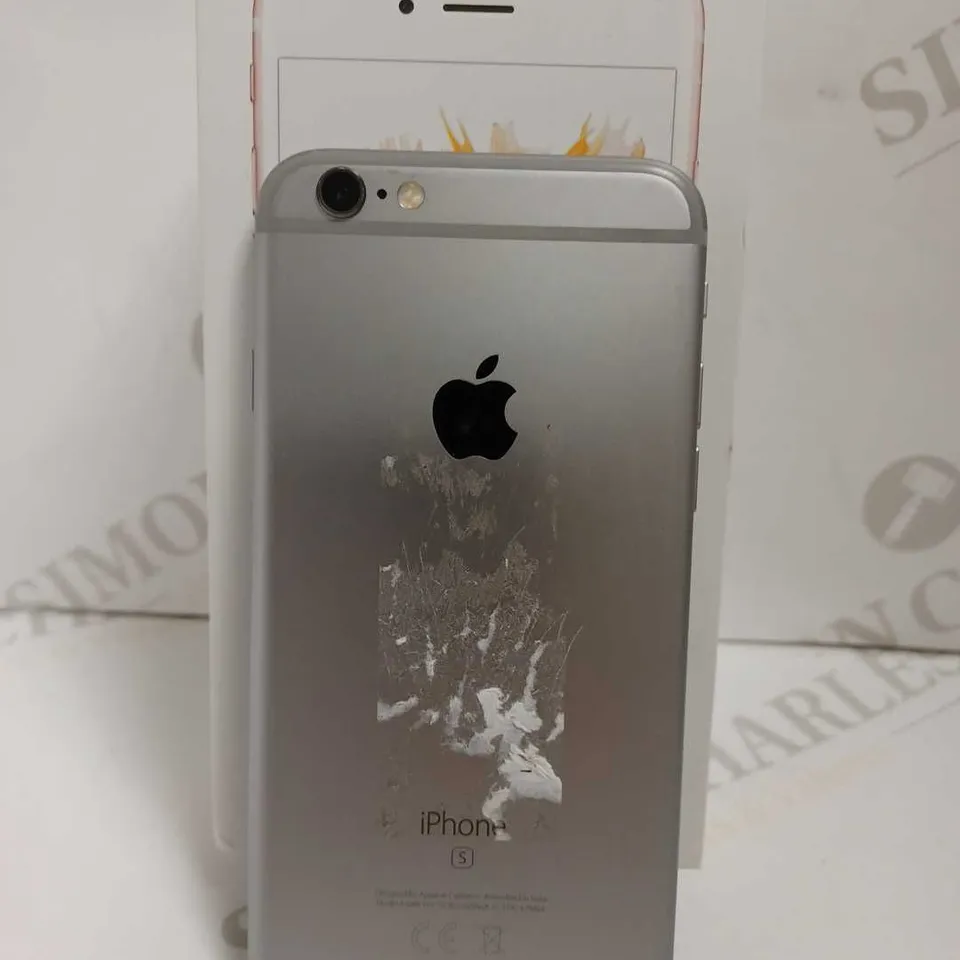 APPLE IPHONE 6S - SILVER (ICLOUD LOCKED)
