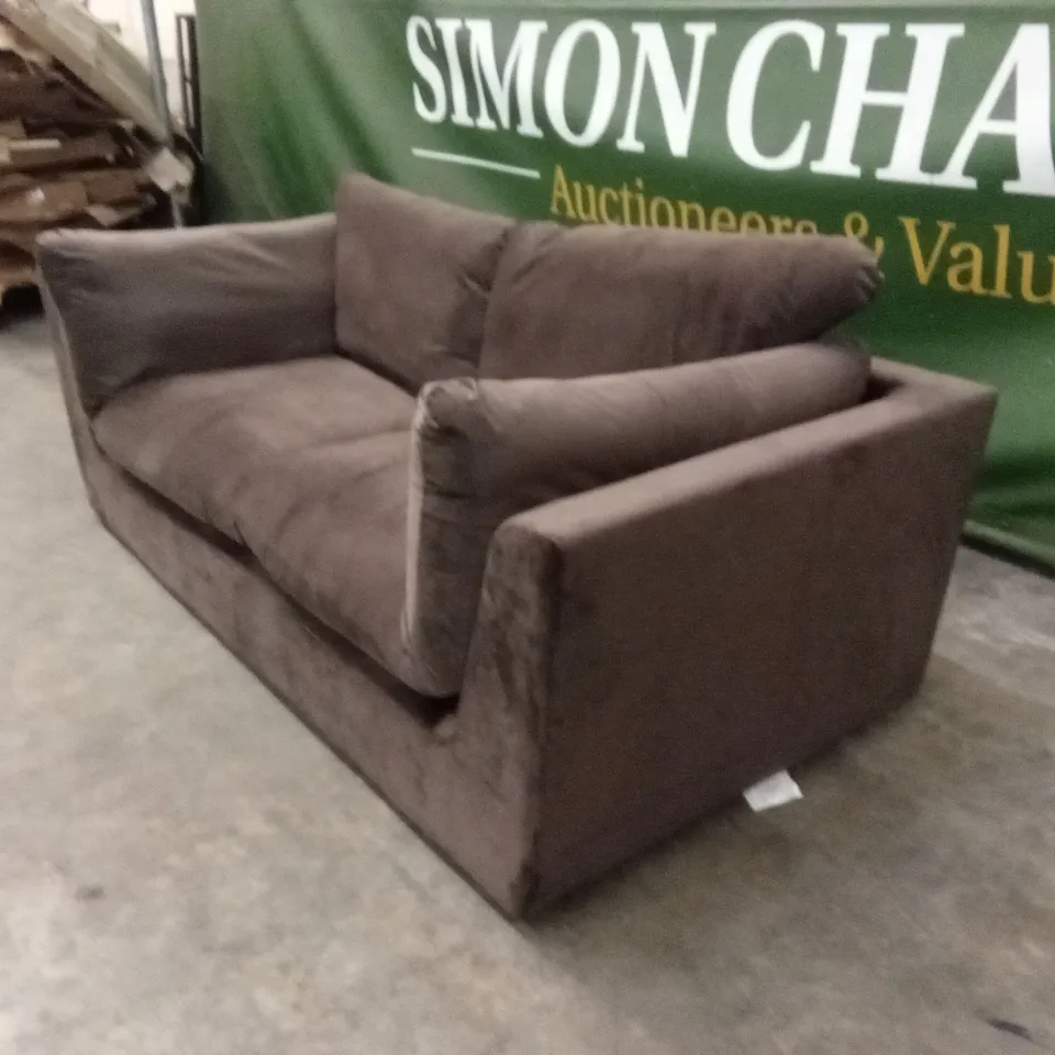 QUALITY DESIGNER ORSON 3 SEATER VELVET SOFA