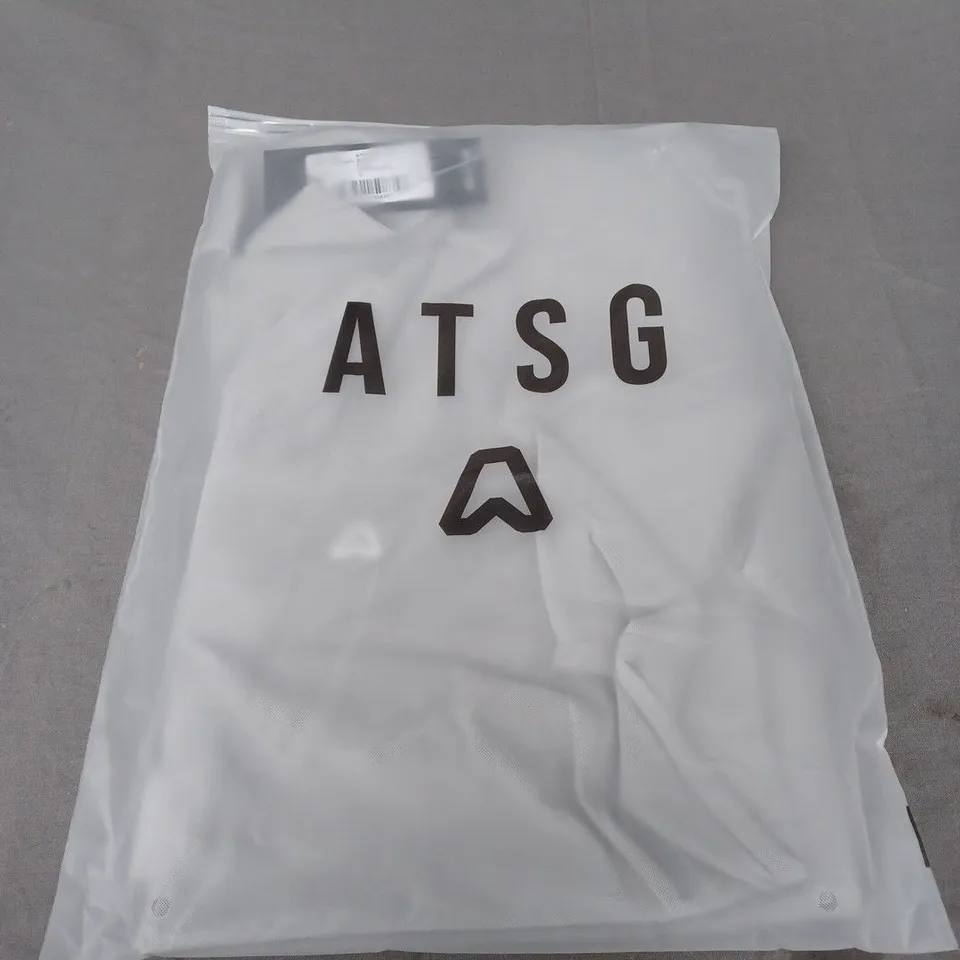 BAGGED ATSG SLIM FIT POLO SHIRT SIZE S