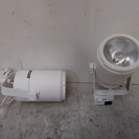 BOXED SET OF 2 H&M TUBIX 35W WHITE REFLECTOR LIGHTS