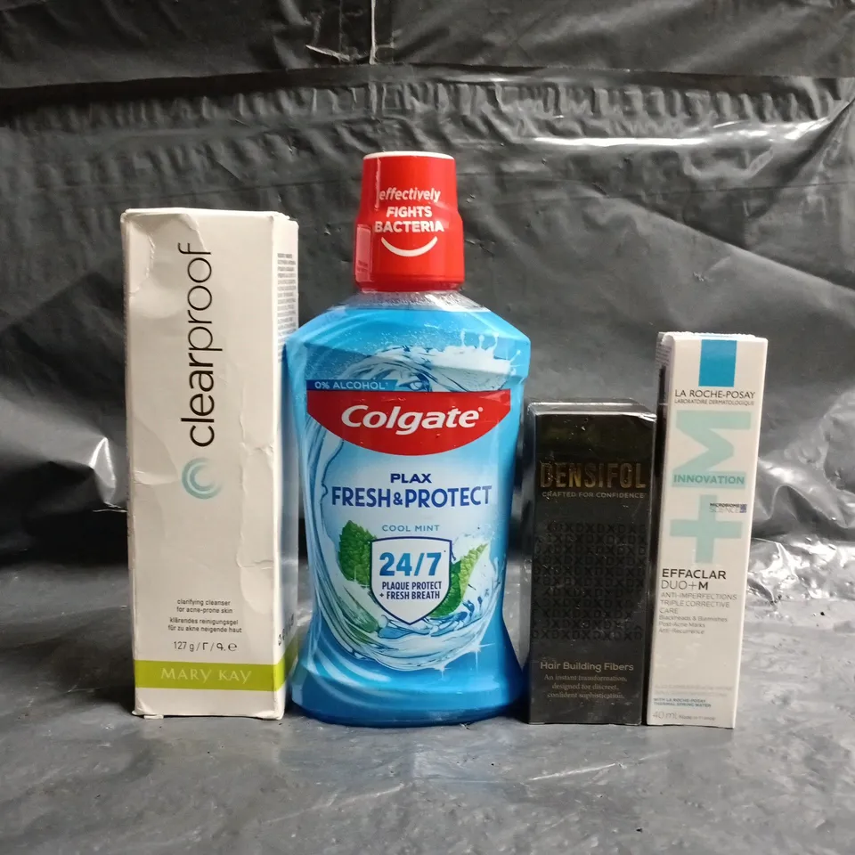 APPROXIMATELY 20 ASSORTED COSMETIC ITEMS TO INCLUDE COLGATE, DENSIFOL, ETC - COLLECTION ONLY