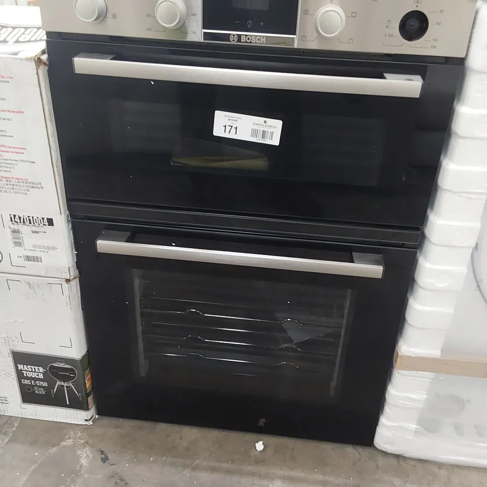 BOSCH INTEGRATED DOUBLE ELECTRIC OVEN MHA133BR0B
