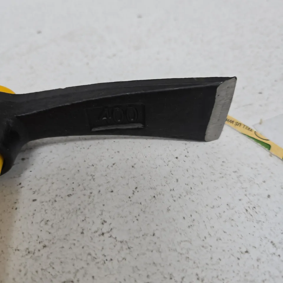 ROUGHNECK PICKAXE 400 G – YELLOW/BLACK HANDLE