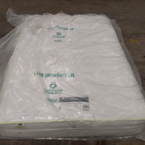 QUALITY BAGGED SILENTNIGHT ECO COMFORT BREATHABLE POCKET SPRUNG 2000 DOUBLE MATTRESS 