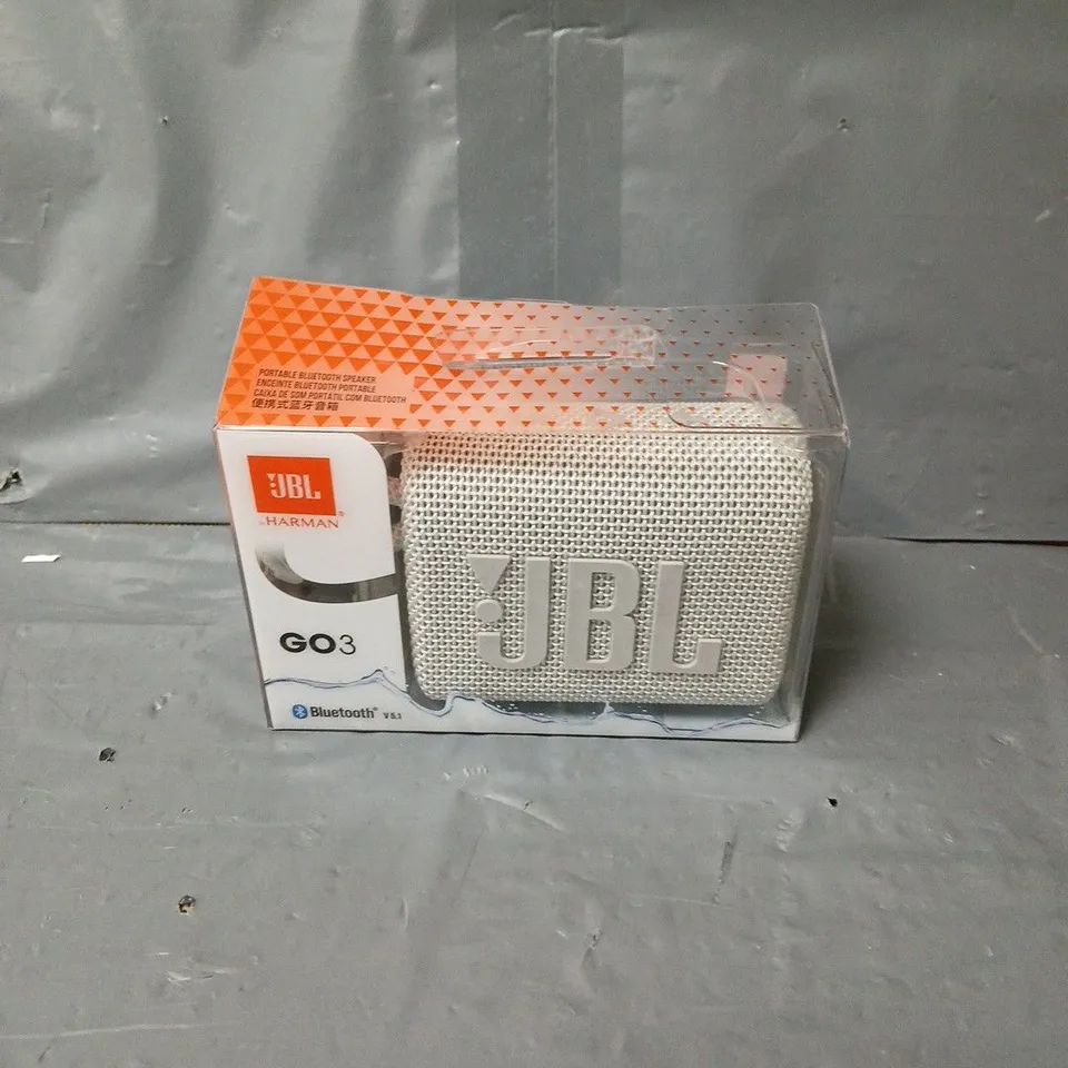JBL GO 3 PORTABLE BLUETOOTH SPEAKER 