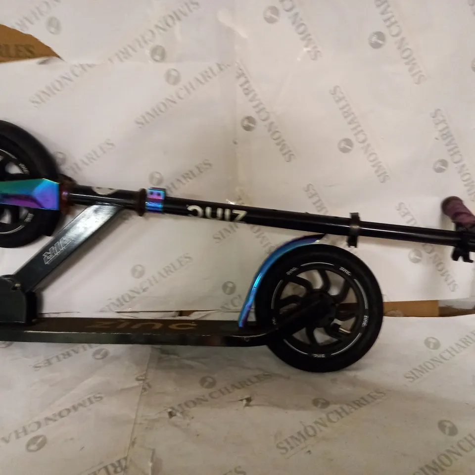 ZINC BIG WHEELED FOLDING SCOOTER FLAIR 200  RRP £100