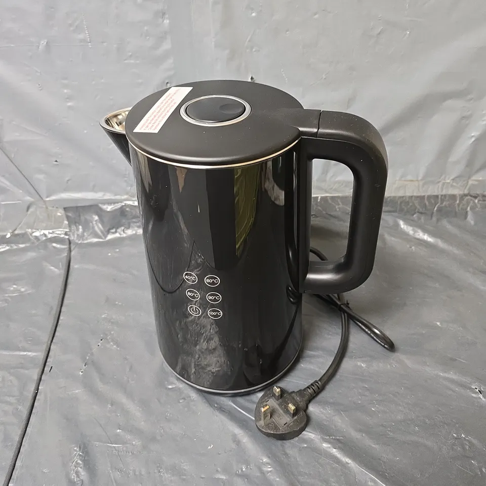 BOXED HOME DIGITAL KETTLE IN BLACK