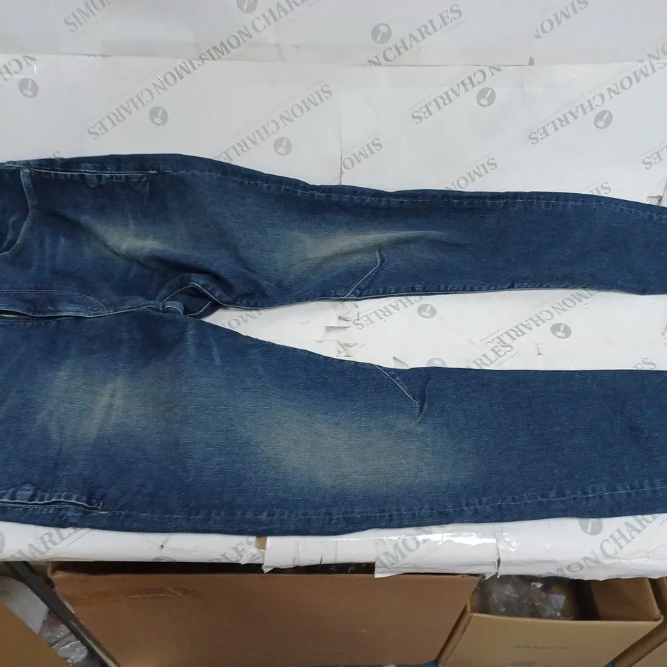 GRAW BLUE DENIM JEANS- W36 L34