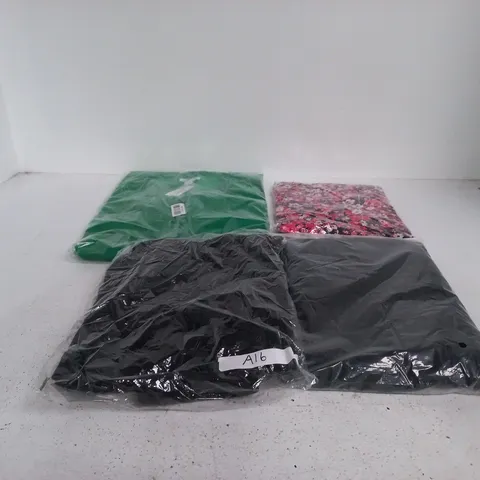 BOX OF APPROXIMATELY 30 ASSORTED CLOTHING ITEMS OF VARIOUS SIZES AND STYLES