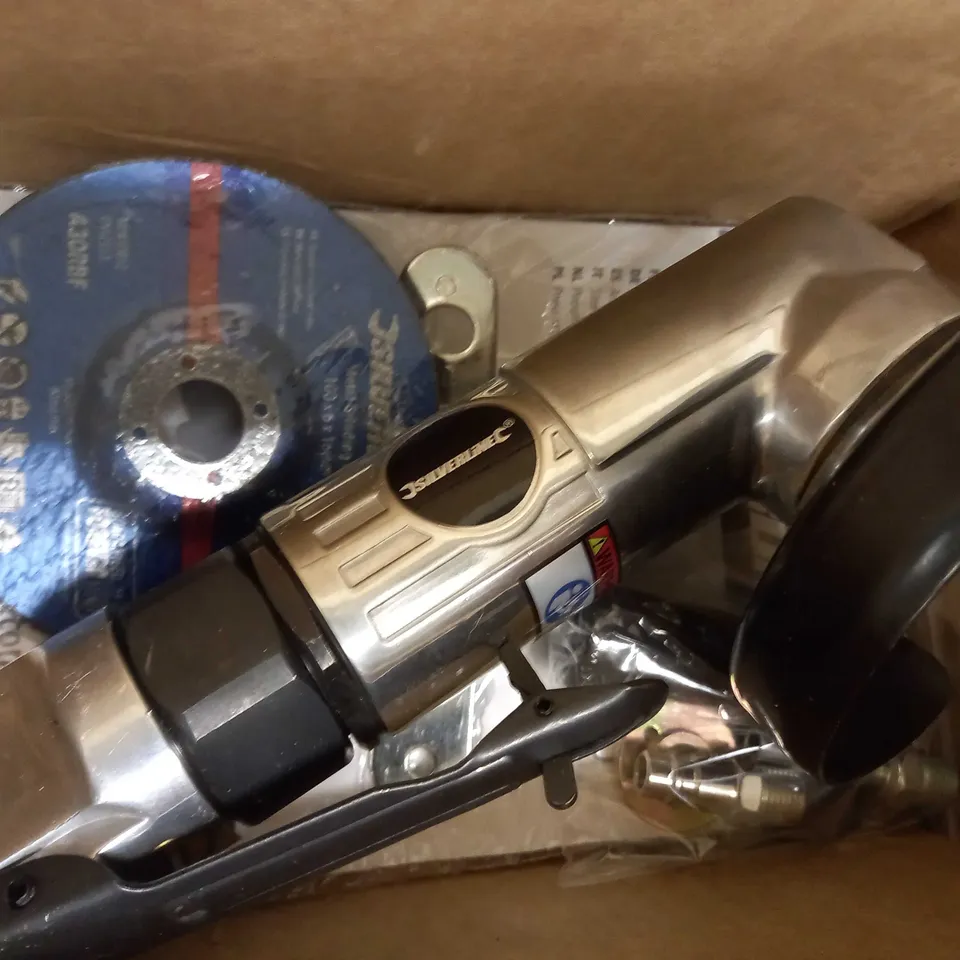 SILVERLINE 196512 AIR ANGLE GRINDER