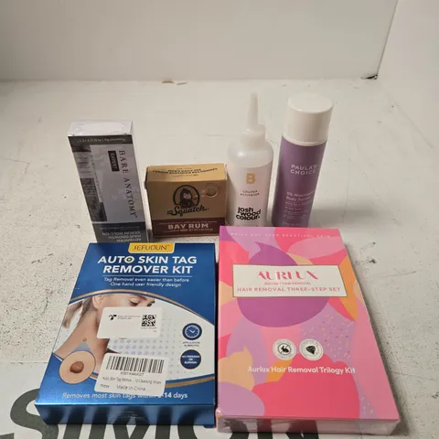 APPROXIMATELY 15 ASSORTED HEALTH & BEAUTY PRODUCTS TO INCLUDE SKIN TAG REMOVER, BAY RUM SOAP, BODY SERUM ETC