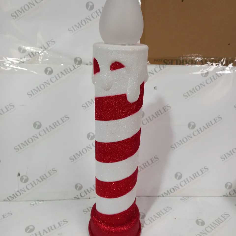 MR CHRISTMAS INDOOR/OUTDOOR 24" LIGHT UP CANDLE