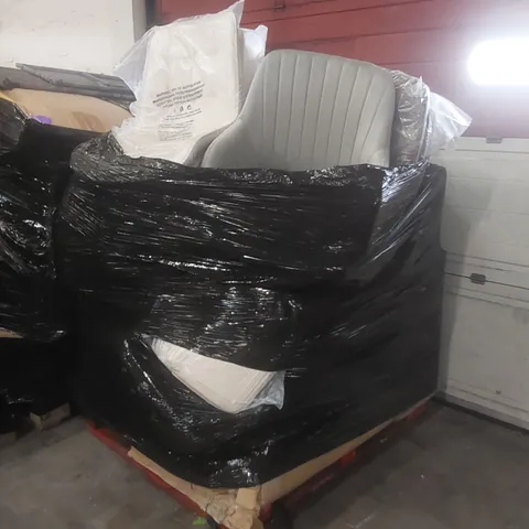 PALLET CONTAINING A VERY LARGE QUANTITY OF ASSORTED DESIGNER FURNITURE PARTS
