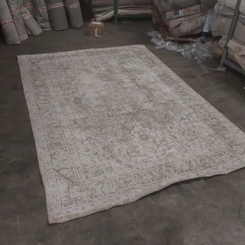 QUALITY DESIGNER PATTERNED RUG - APPROXIMATELY 280 x 200cm