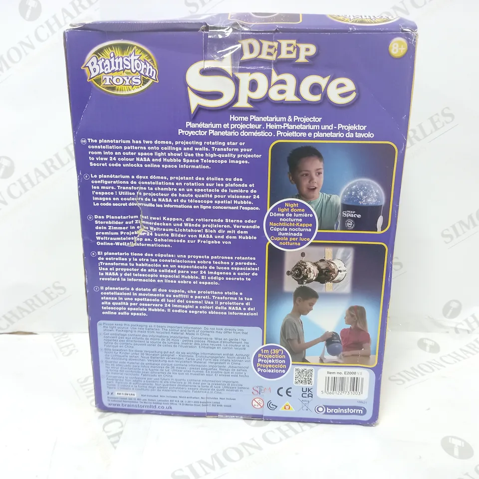 DEEP SPACE HOME PLANETARIUM & PROJECTOR RRP £35.99