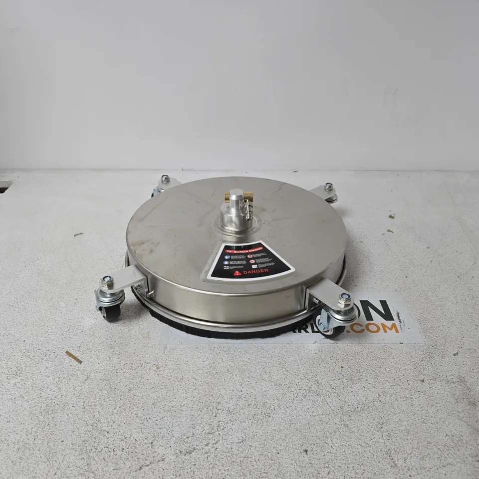 15IN SURFACE CLEANER FOR PRESSURE WASHER – STAINLESS STEEL UNBOXED