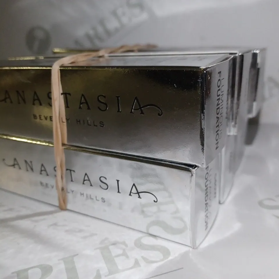 LOT OF 6 X 30ML ANASTASIA BEVERLY HILLS LUMINOUS FOUNDATION - 540W