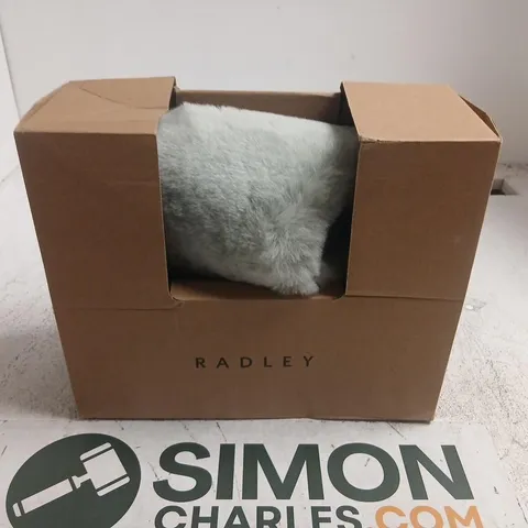 RADLEY CLOUD STREET MINT LADIES SLIPPERS UK 3 (EU 36) – BOXED