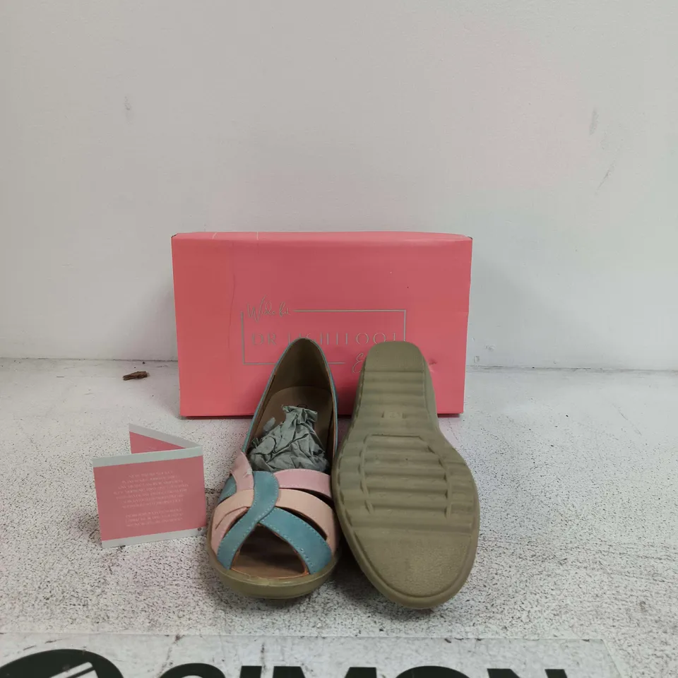 DR. LIGHTFOOT SUSAN PINK/BLUE SANDALS – UK 7