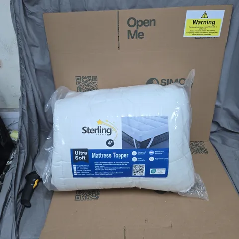 STERLING STARS 4 INCH ULTRA SOFT MATTRESS TOPPER DOUBLE