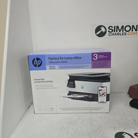 HP OFFICEJET PRO 8122E PRINTER β BOXED