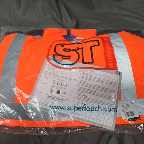 SEALED ST WORKWEAR HI-VIS TWO TONE PARKA - XL