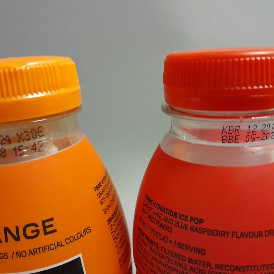 LOT OF 13 500ML BOTTLES OF PRIME