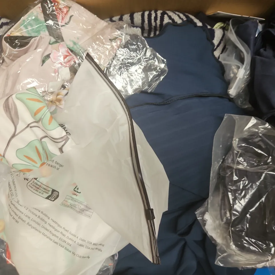 APPROXIMATELY 20 ASSORTED CLOTHING AND FASHION PRODUCTS IN VARIOUS STYLES AND SIZES - COLLECTION ONLY