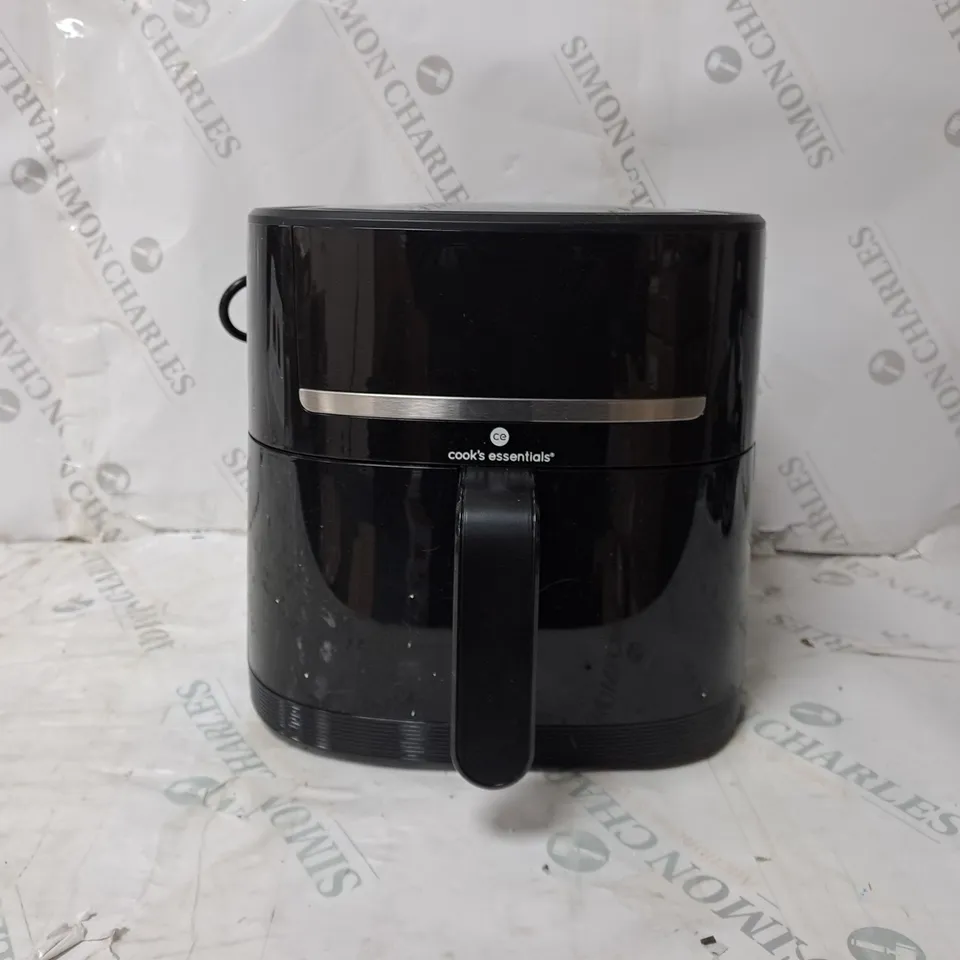 BOXED COOK'S ESSENTIALS 4L AIR FRYER IN BLACK