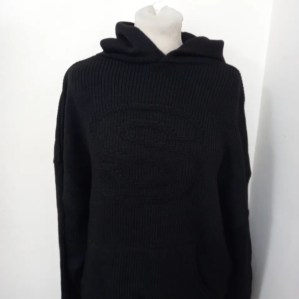 SEEKERS RAVEN KNITE HOODIE SIZE S