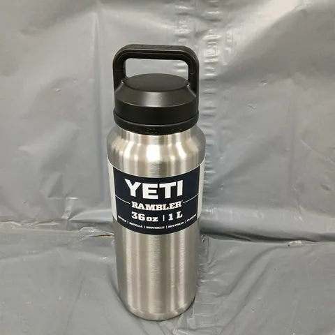 YETI RAMBLER 1L BOTTLE CHUG STAINLESS