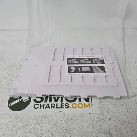 SMALL SIDE TABLE WITH INSTRUCTIONS BOXED