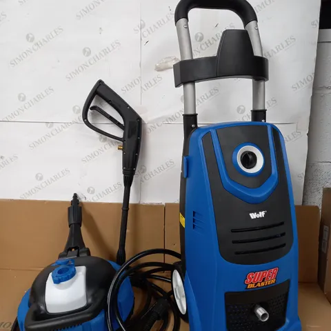 WOLF SUPER BLASTER PRESSURE WASHER BLUE