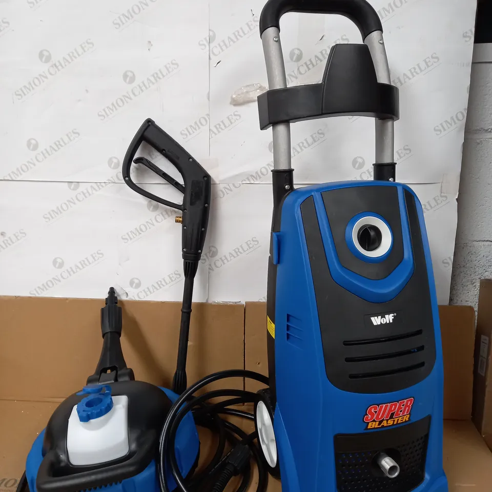WOLF SUPER BLASTER PRESSURE WASHER BLUE 