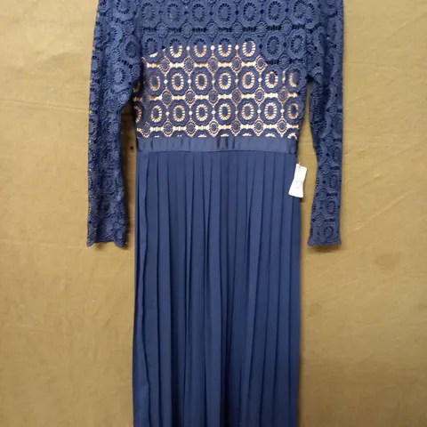 JITTERS NAVY OCCASIONAL DRESS - SIZE 10