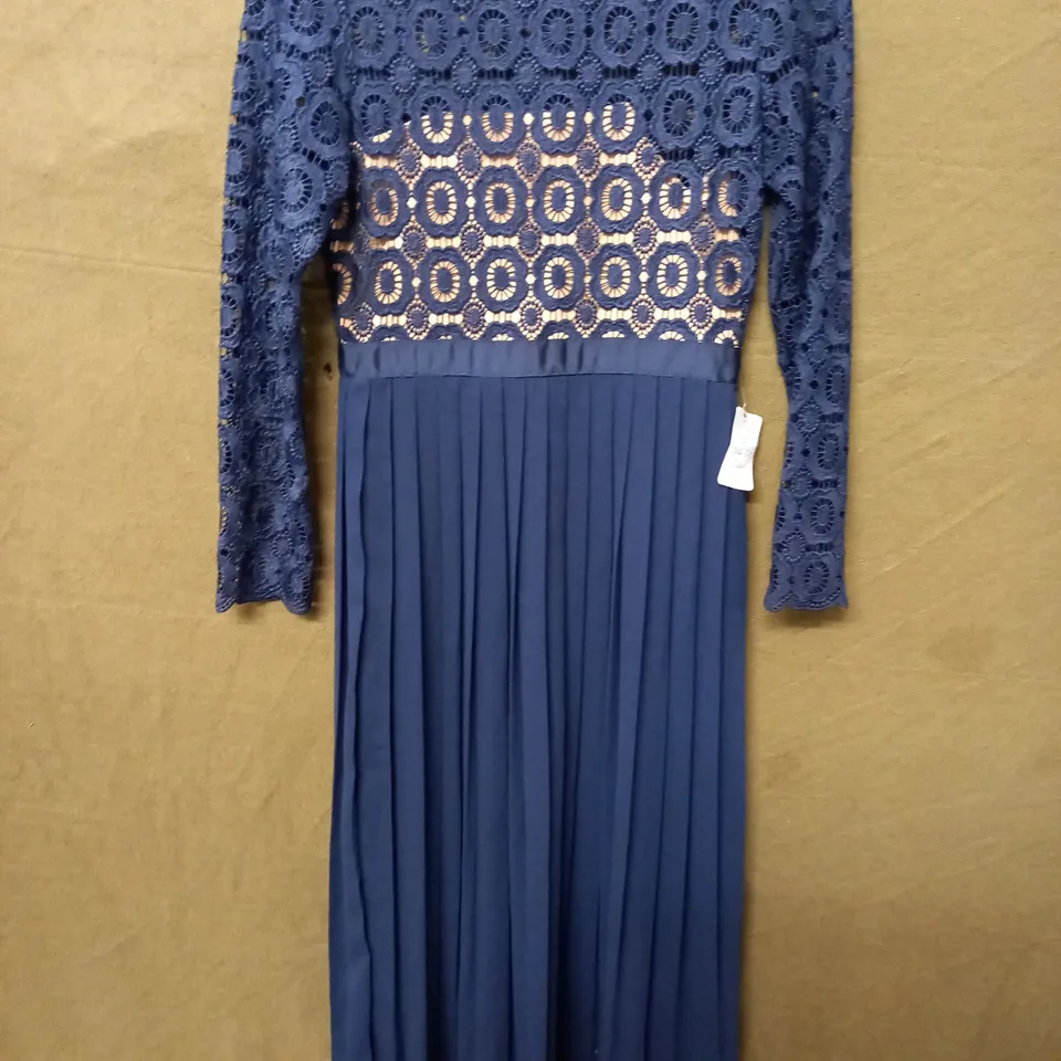 JITTERS NAVY OCCASIONAL DRESS - SIZE 10