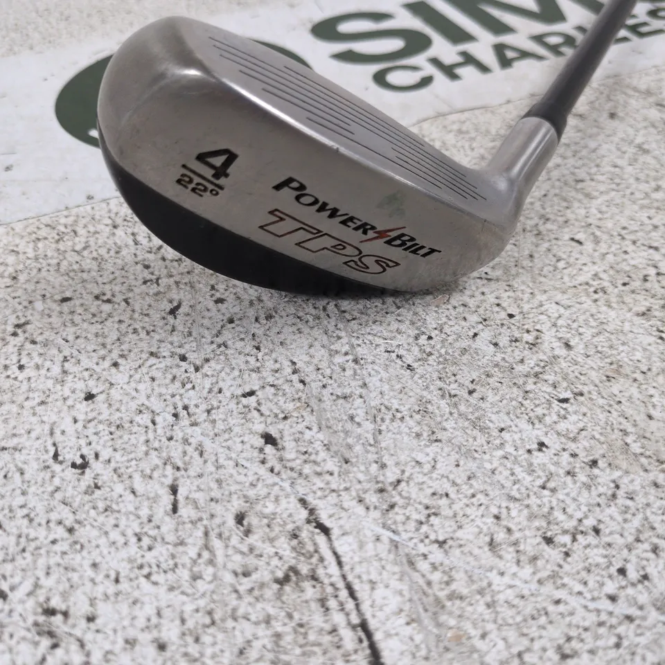 POWERBILT 4 IRON FAIRWAY GOLF CLUB – TOURNEY SERIES, 22° LOFT – USED