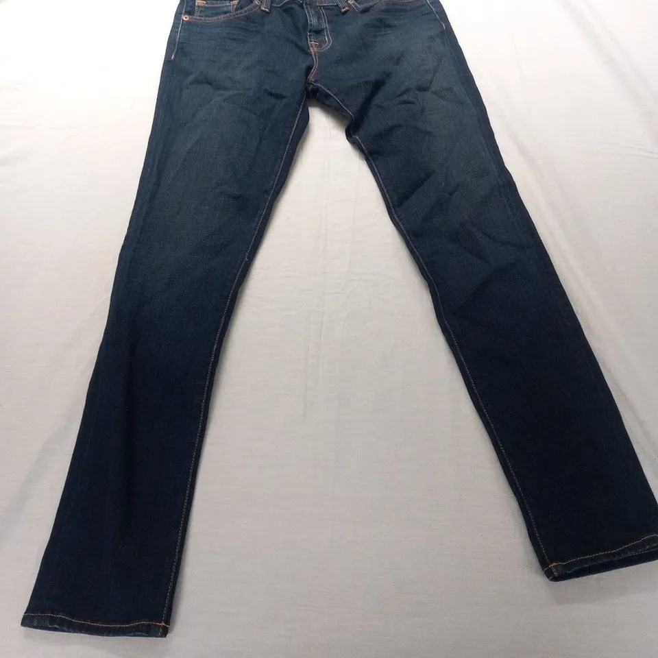J BRAND THE SKINNY SLIM FIT LOW RISE DKV JEANS SIZE 30