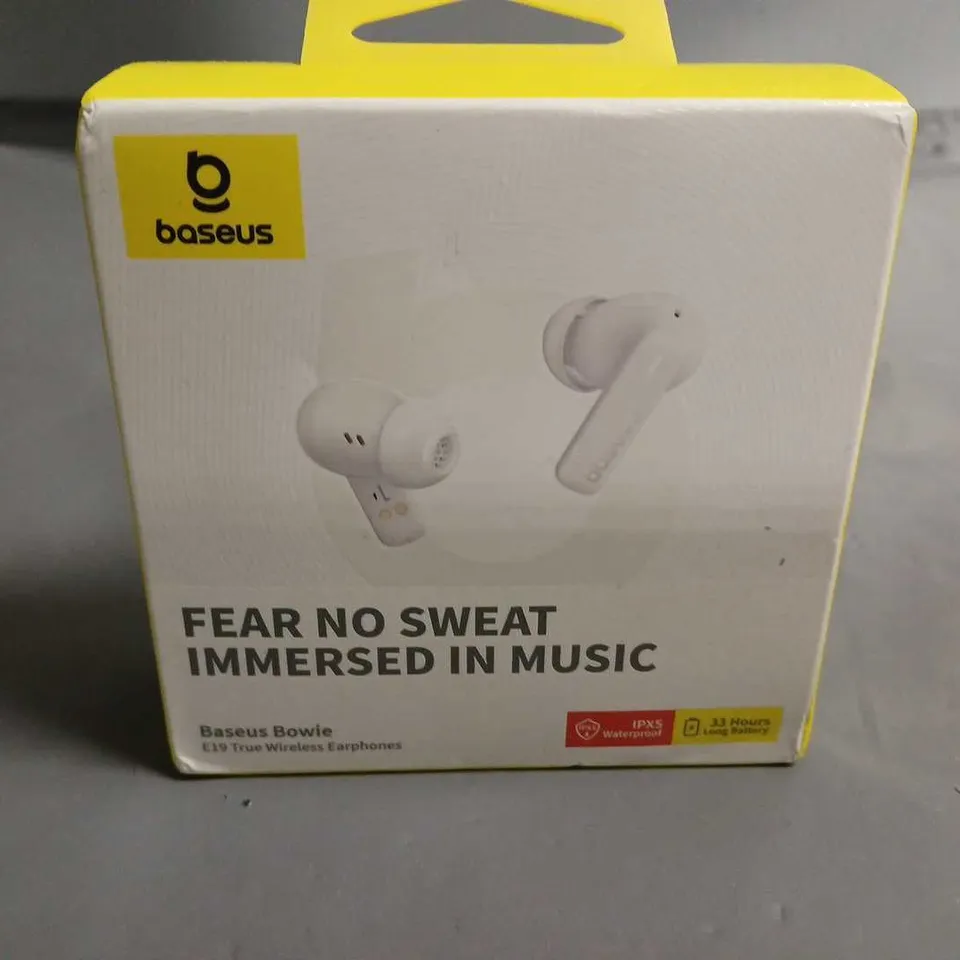 SEALED BASEUS BOWIE E19 TRUE WIRELESS EARPHONES