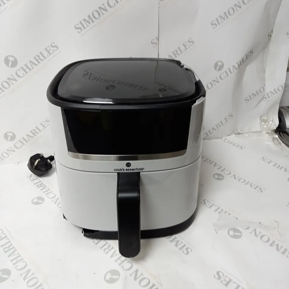 COOK'S ESSENTIALS 4L AIR FRYER COOL GREY