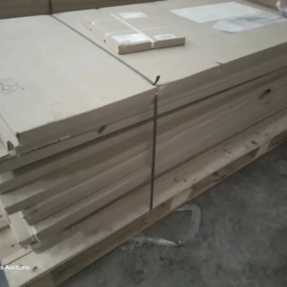 PALLET OF APPROXIMATELY 15 BOXED HI-MACS KITCHEN WORKTOPS 2200 × 620 × 20mm