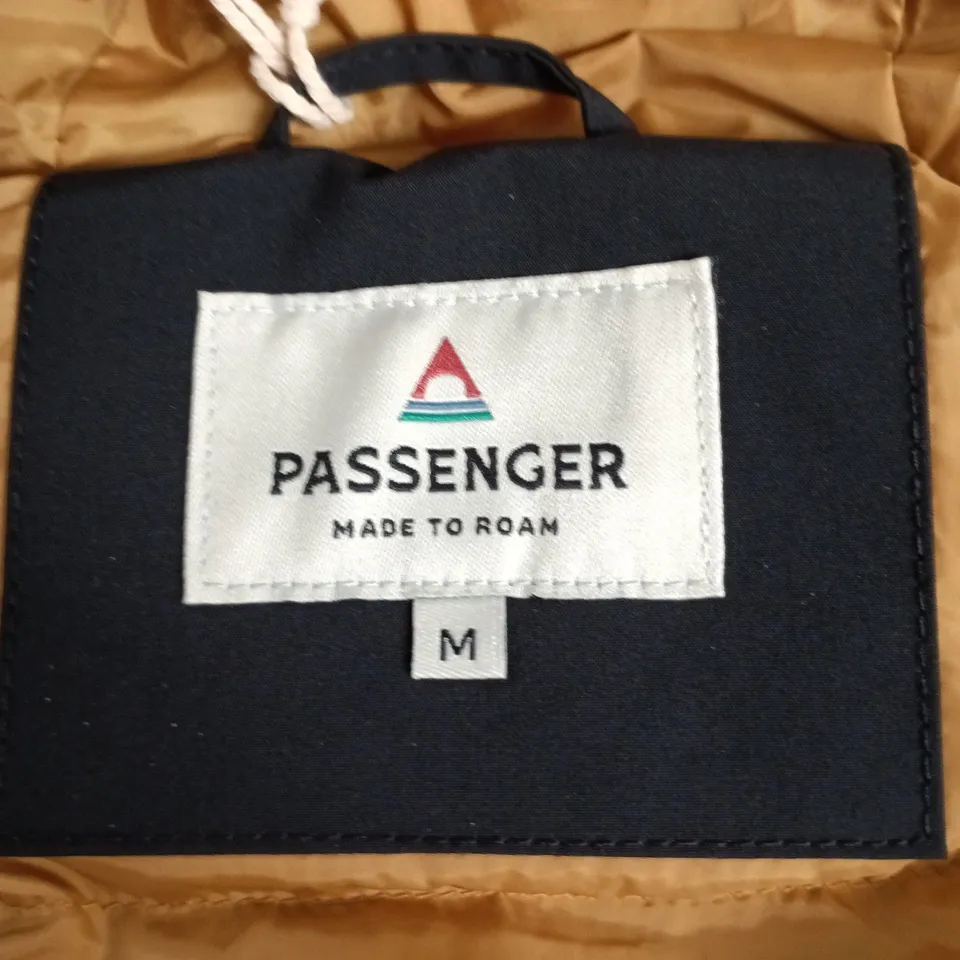 PASSENGER MEN'S JACKET – NAVY WITH ORANGE LINING – UK M