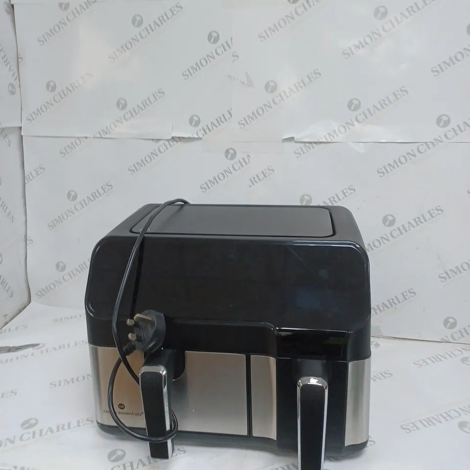 BOXED COOK'S ESSENTIALS 7.7L DUAL AIR FRYER 